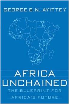 آفریقا رها از غل و زنجیر جلد کتاب